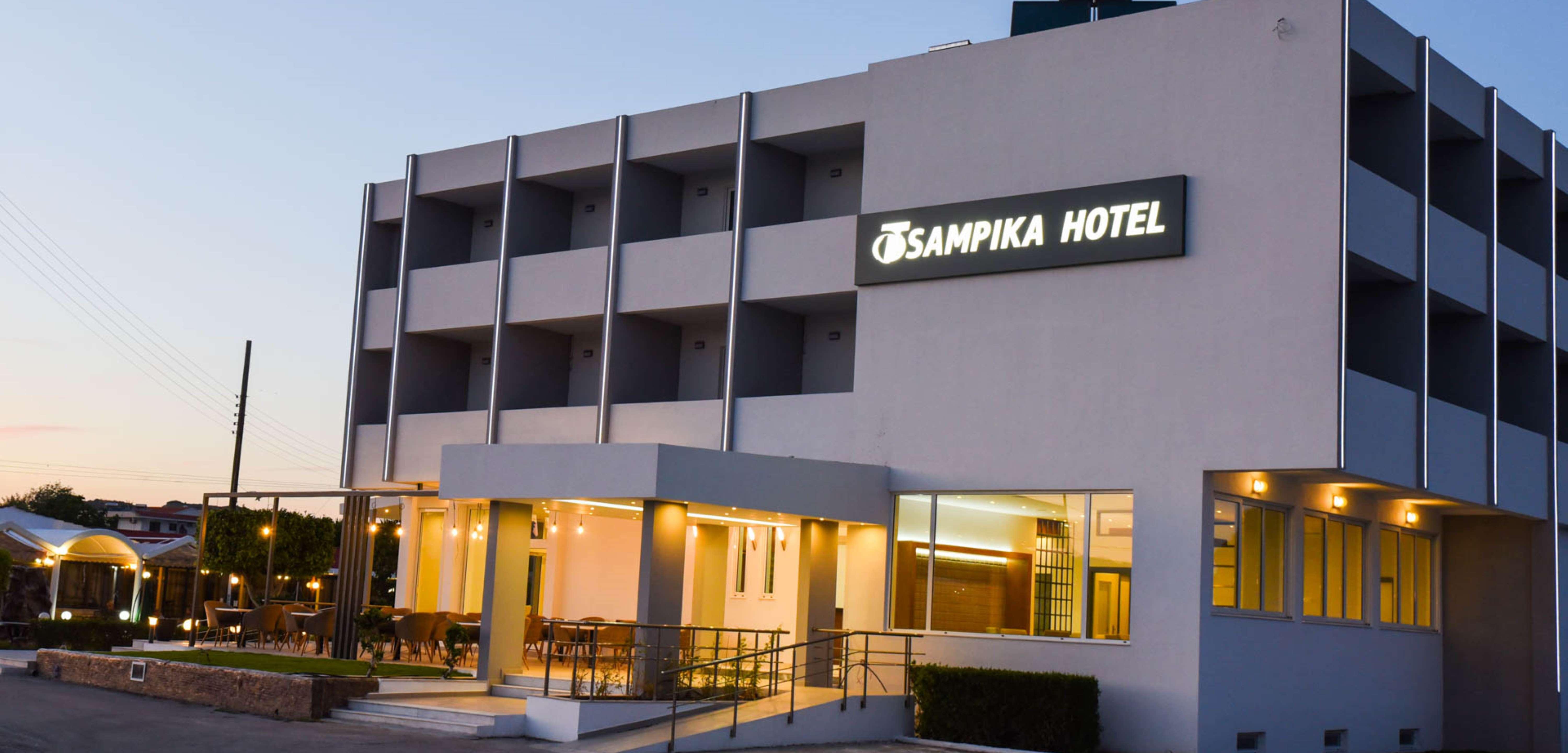 Tsampika Hotel Фалираки Экстерьер фото