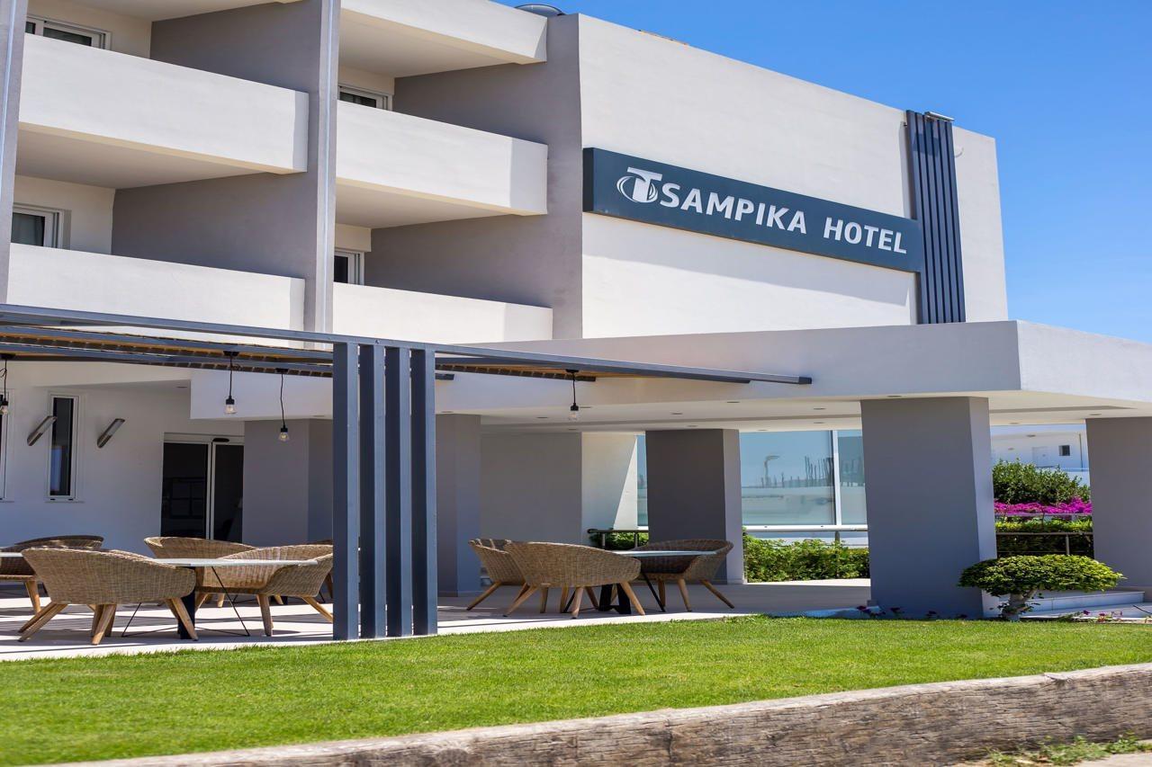 Tsampika Hotel Фалираки Экстерьер фото
